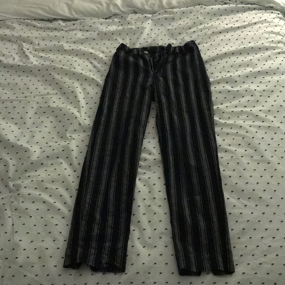 brandy melville tilden striped pants